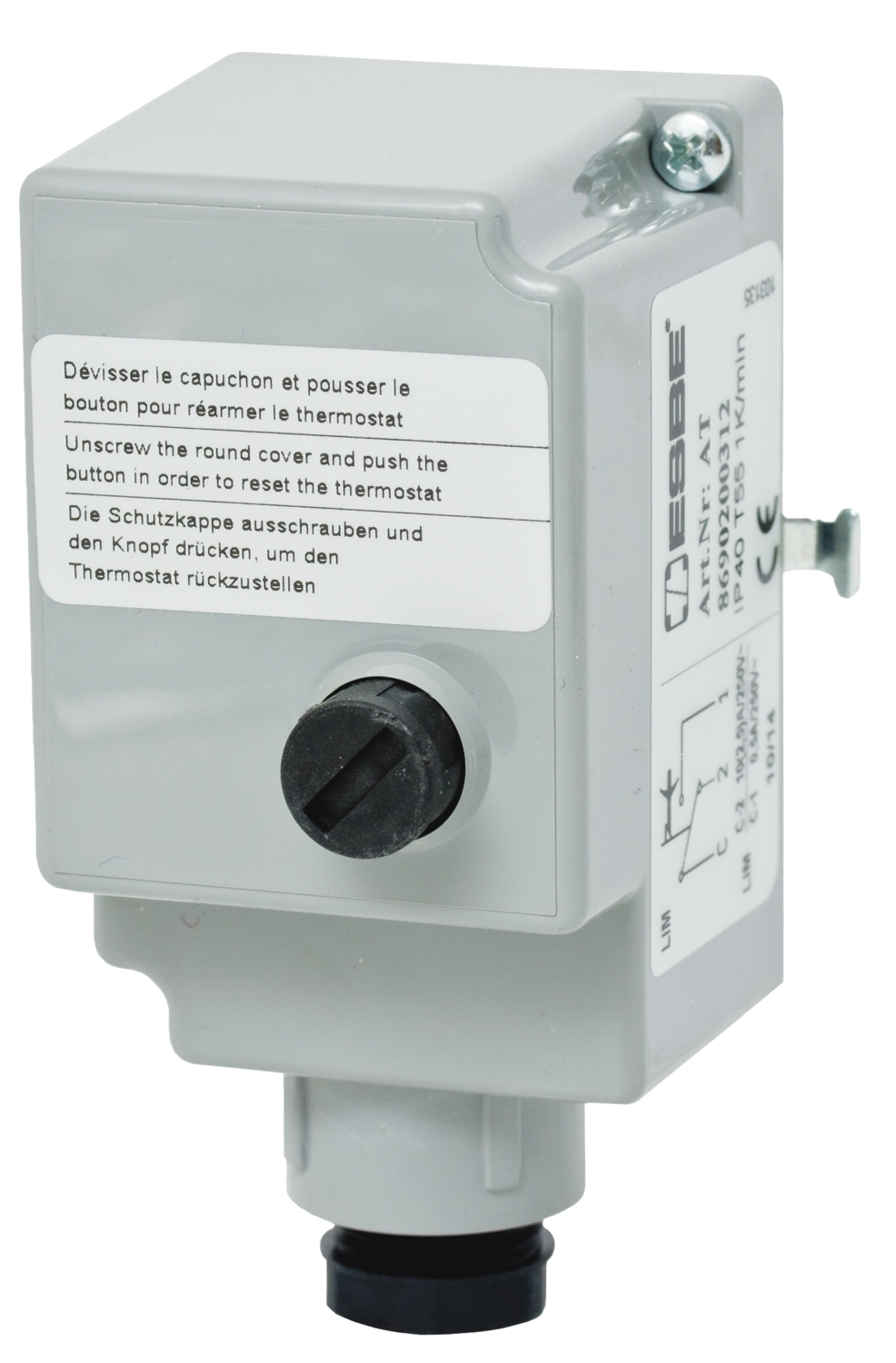 Thermostat à réarmement manuel AT-STB Esbe