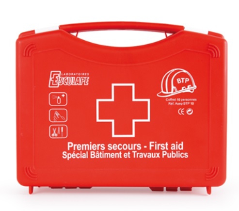 Trousse de secours BTP - Esculape