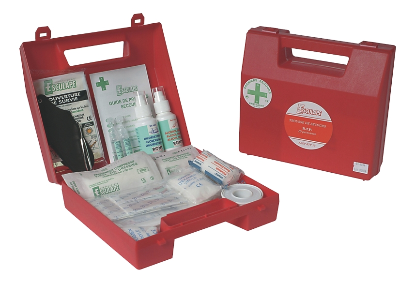 Trousse de secours, couverture de survie