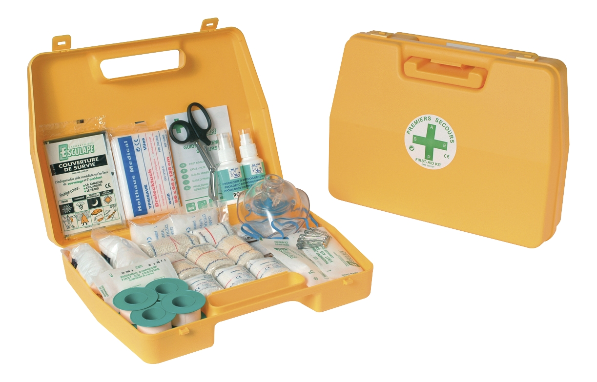 Trousse de secours industrie pour 5 à 20 personnes Asep Industrie Esculape