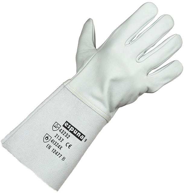 GANTS SOUDEUR EUROWELD 250 TAILLE 11 CROUTE DE BOVIN MANCHETTE 15