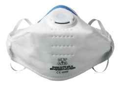 Masque jetable pliable avec soupape - FFP3 NR D Coverguard