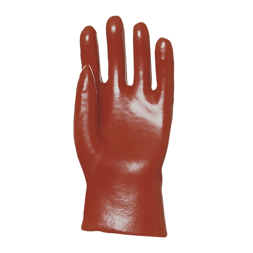 Gants pvc rouge enduit, modèle standard, 27 cm Coverguard