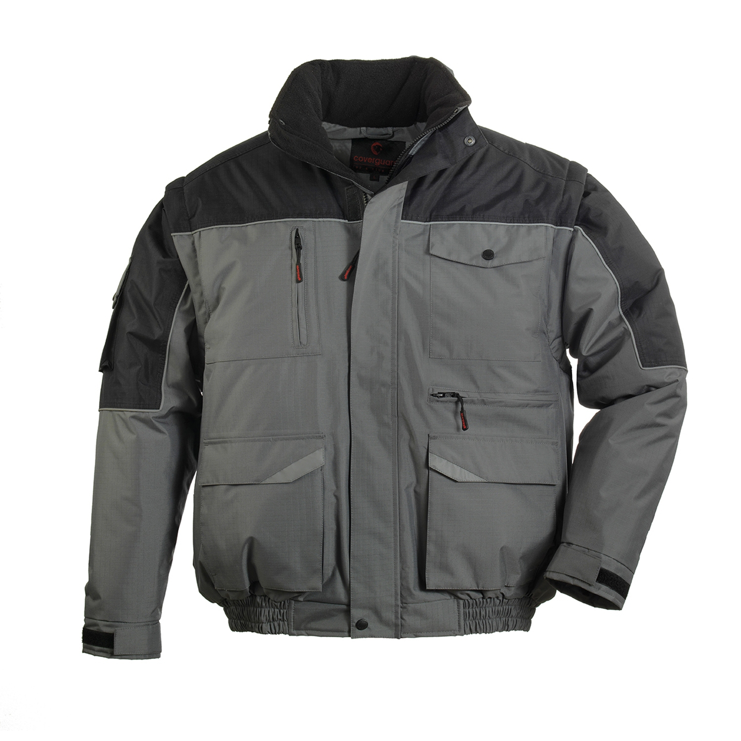 Blouson ripstop 2 en 1 5BMRI - Gris / Noir Coverguard