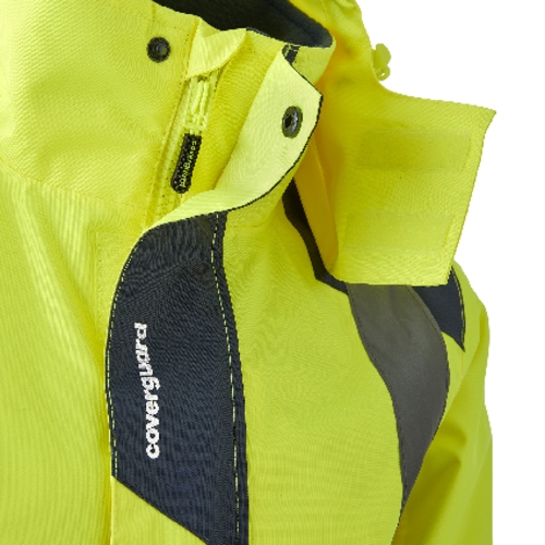 Parka HV polyester enduit PU femme Hora jaune Coverguard