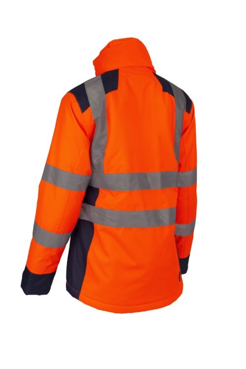 Parka HV polyester enduit PU femme Hora orange Coverguard