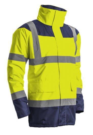 Parka Keta HV - Jaune / Marine Coverguard