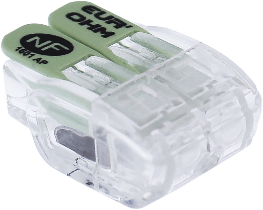 Borne à levier souple et rigide - 2,5 mm²