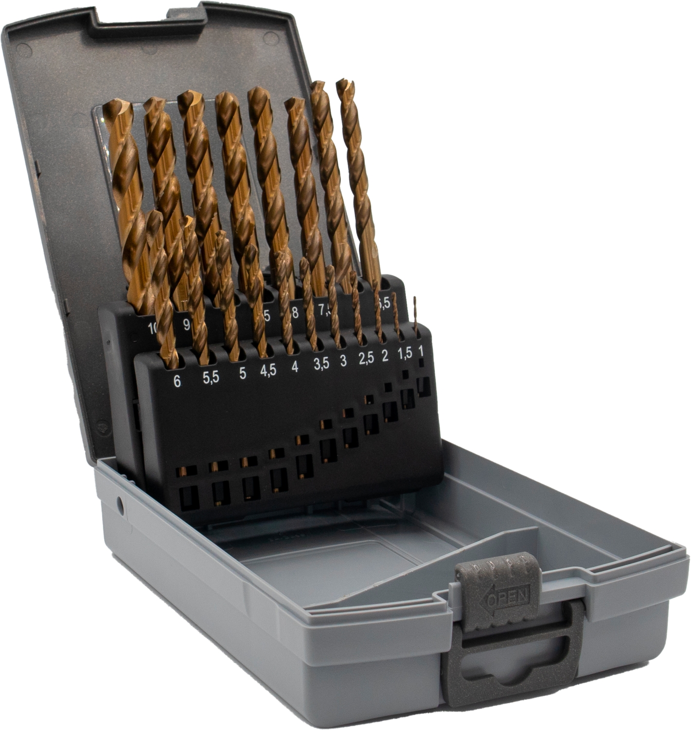 Coffret 19 Forets HSS Cobalt MB Expert