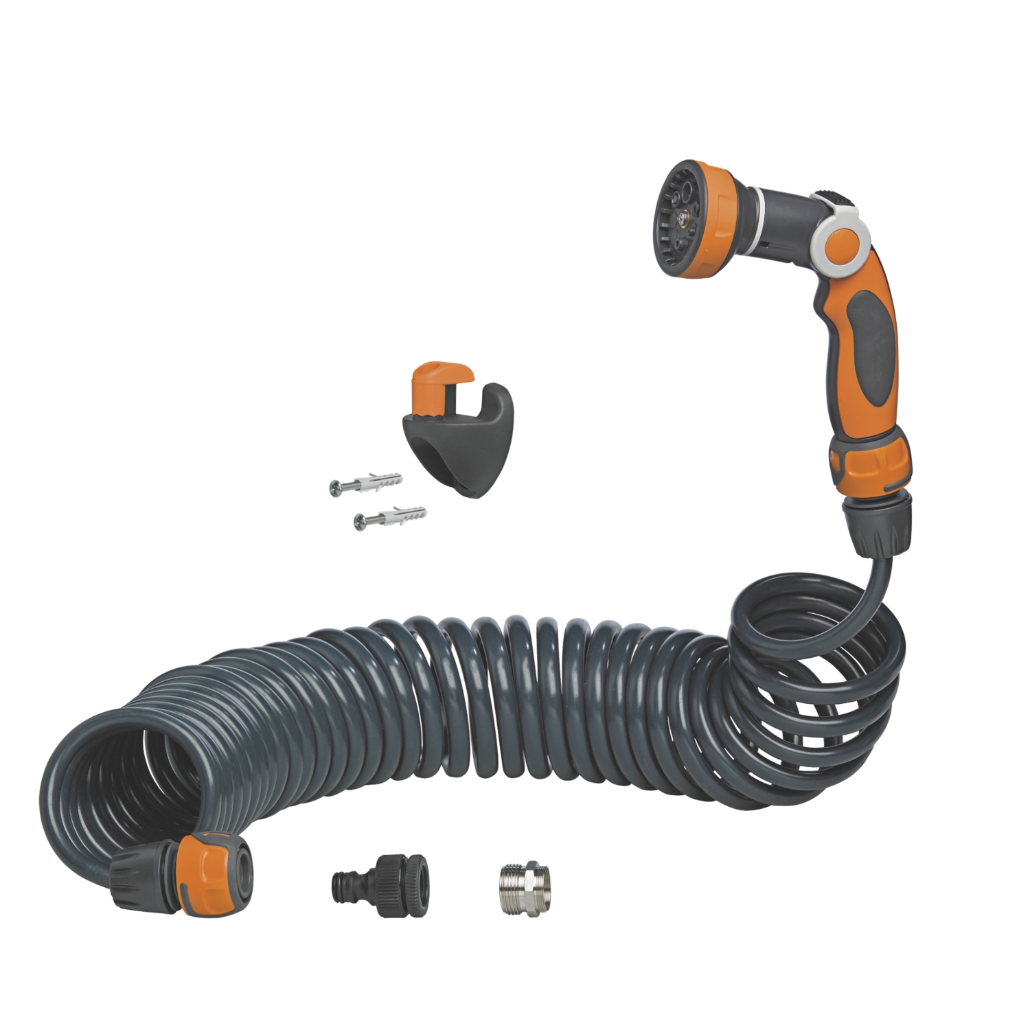 Kit tuyau 10 m en spirale Plus GF Garden