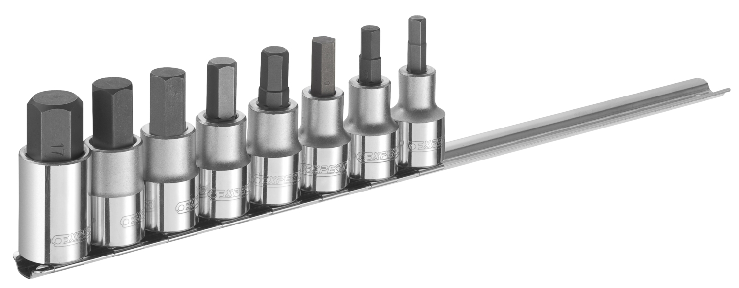  Douilles tournevis 6 pans 1/2" 