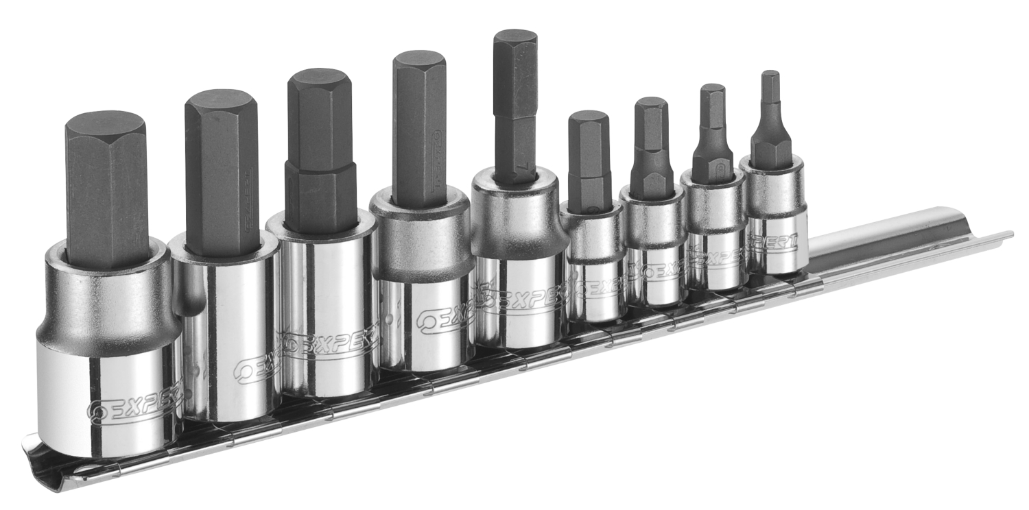 Douilles tournevis 6 pans 1/4’’ 3/8’’ Expert