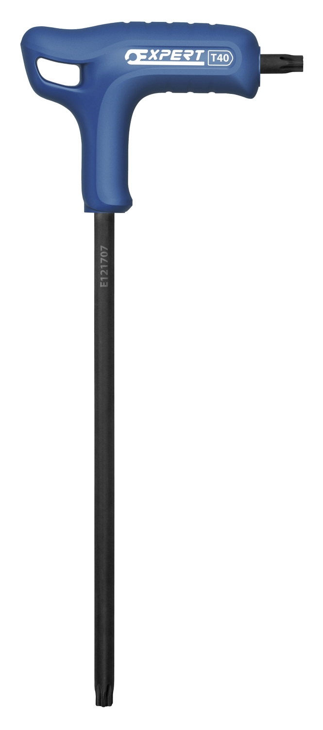 Clé mâle en T emmanchée Torx Expert