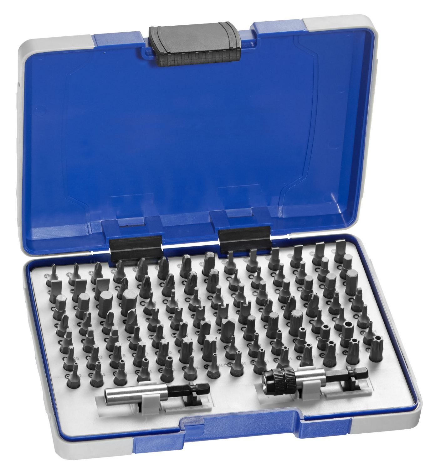  Coffret de vissage 100 pièces d'Embouts de vissage 1/4" E131709 