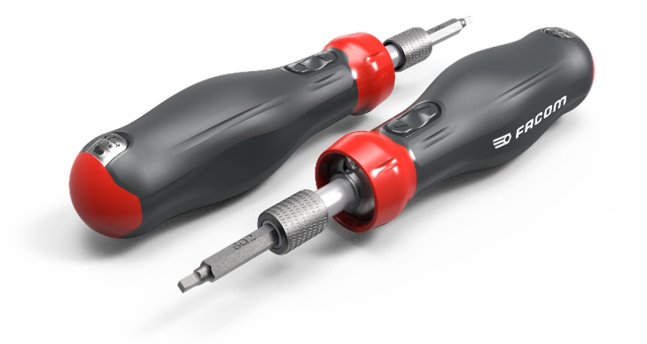 Tournevis assisté e Protwist avec 10 embouts PH PZ 6 pans ATPA4V.J12IPB Facom