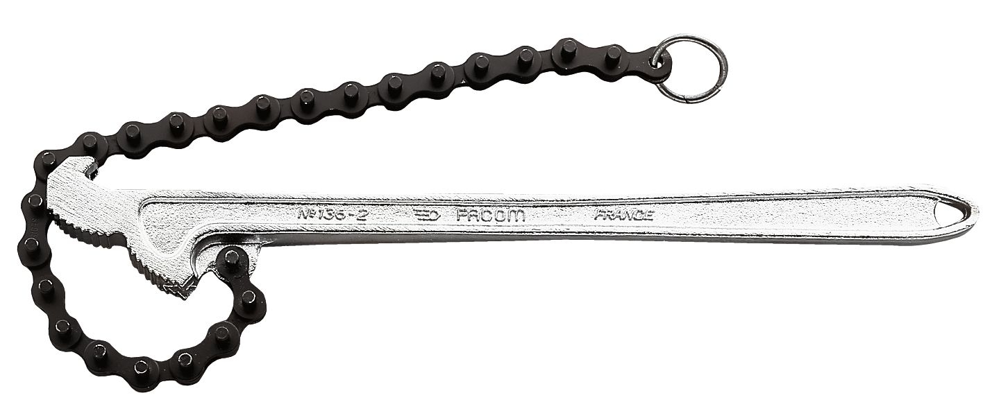 Clé à chaîne, modèle double effet - 163C.4 136C.4 Facom