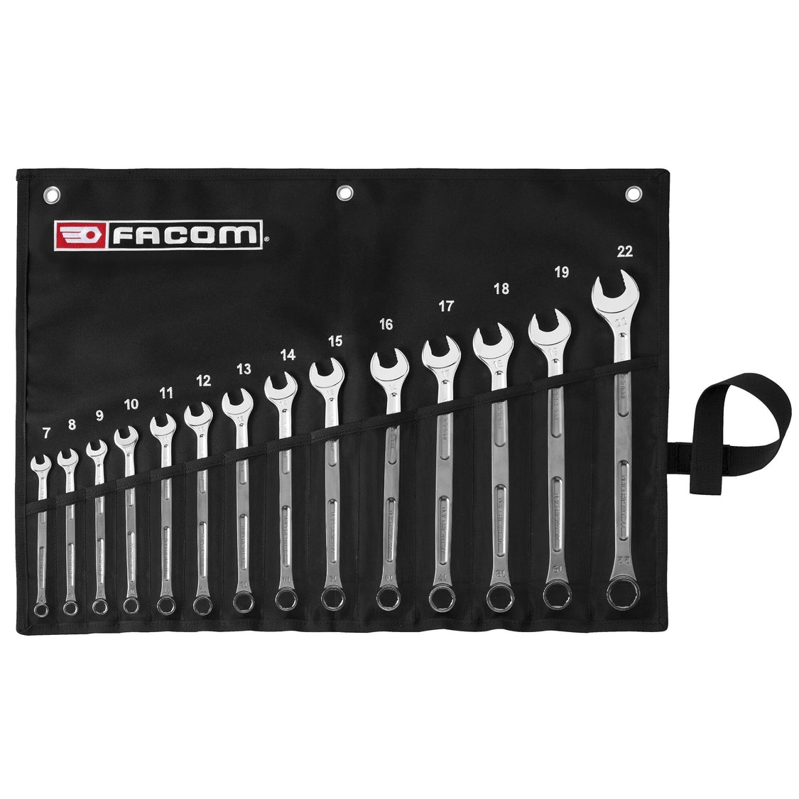 Jeu de 14 clés mixtes longues OGV Grip 441 7 à 22 mm Facom