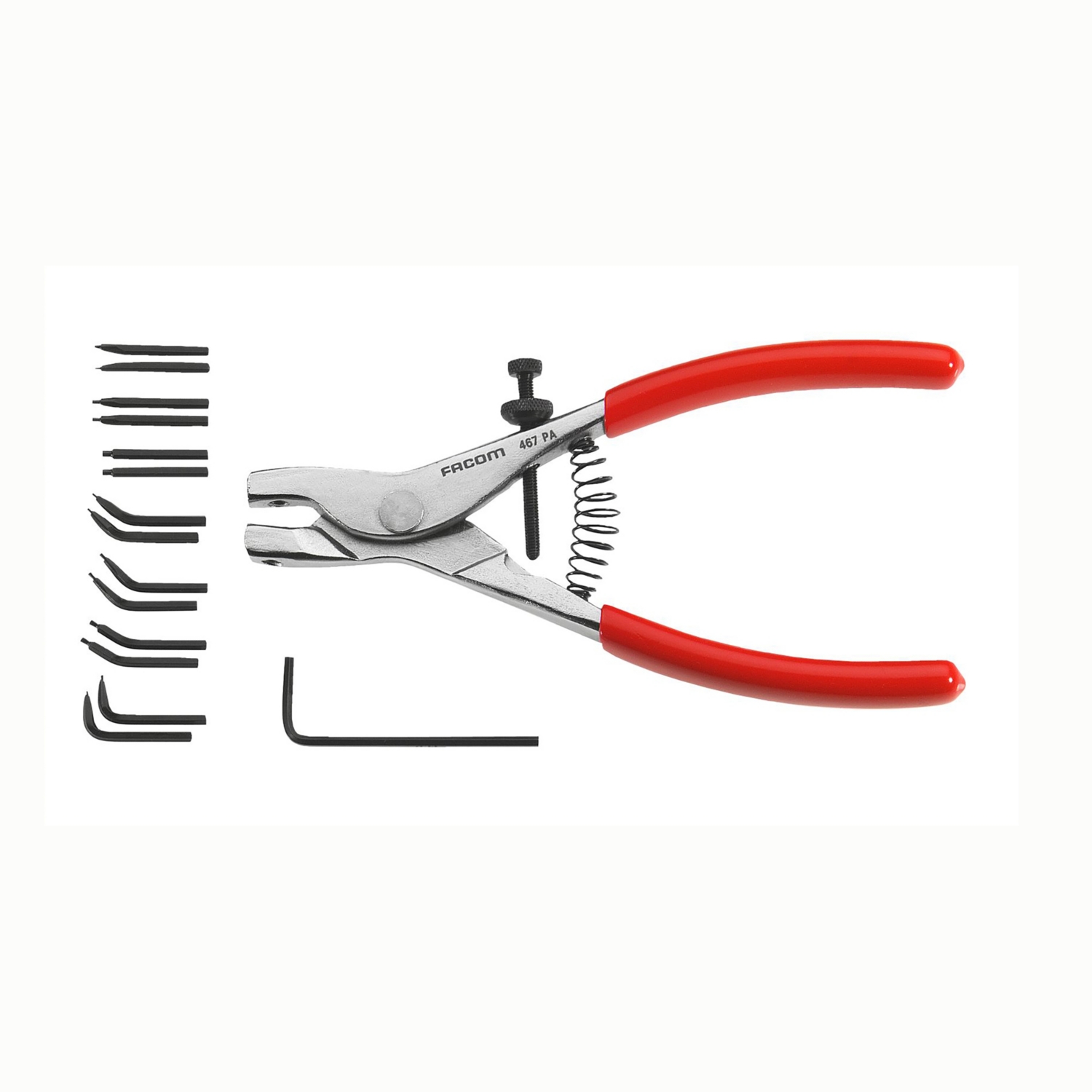 Composition pour Circlips® intérieurs et extérieurs 470 Facom