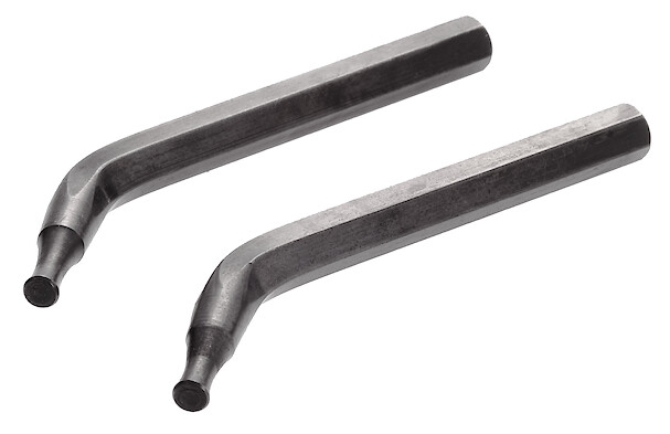  Jeu de 2 embouts de rechange pour pince 2,8 mm Forme 2 490.SE28-2 