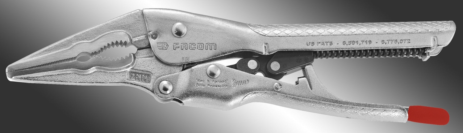 Pince-étau automatique becs longs 582.7 Facom