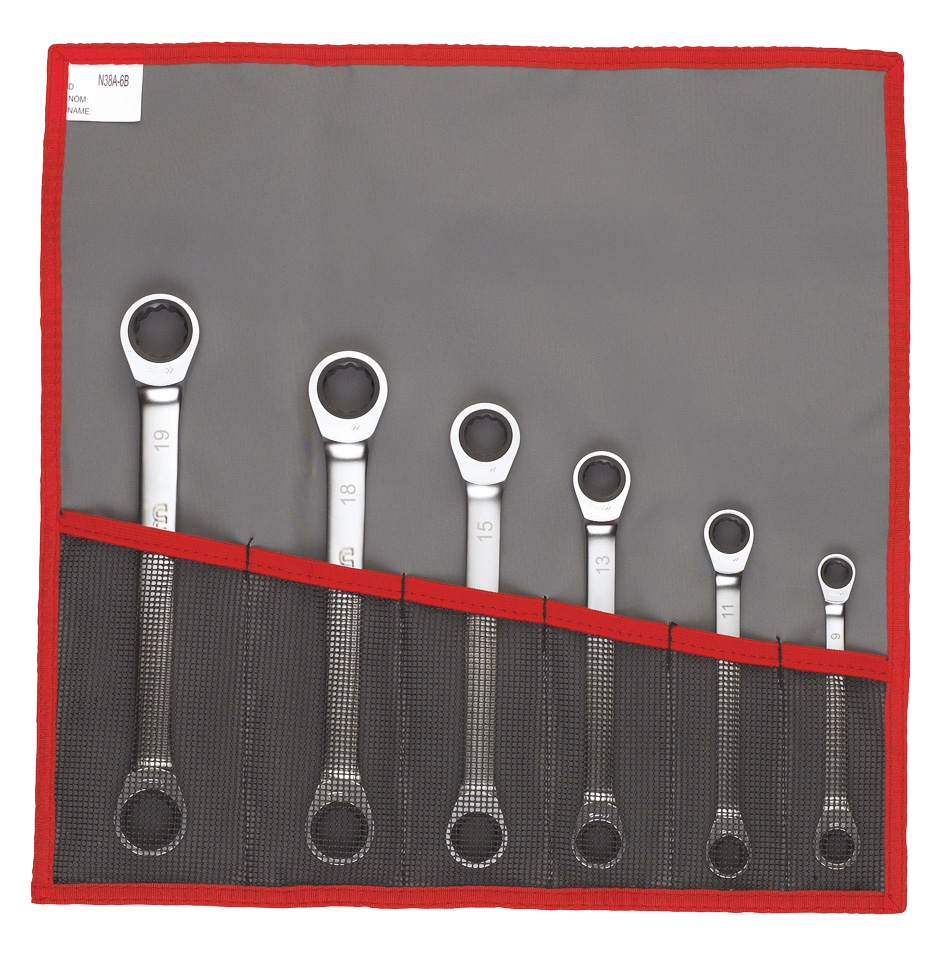 Clés polygonales à cliquet ½il 12 pans 64.JE6T Facom