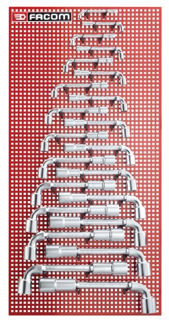 Jeu de 22 clés à pipe métriques Facom