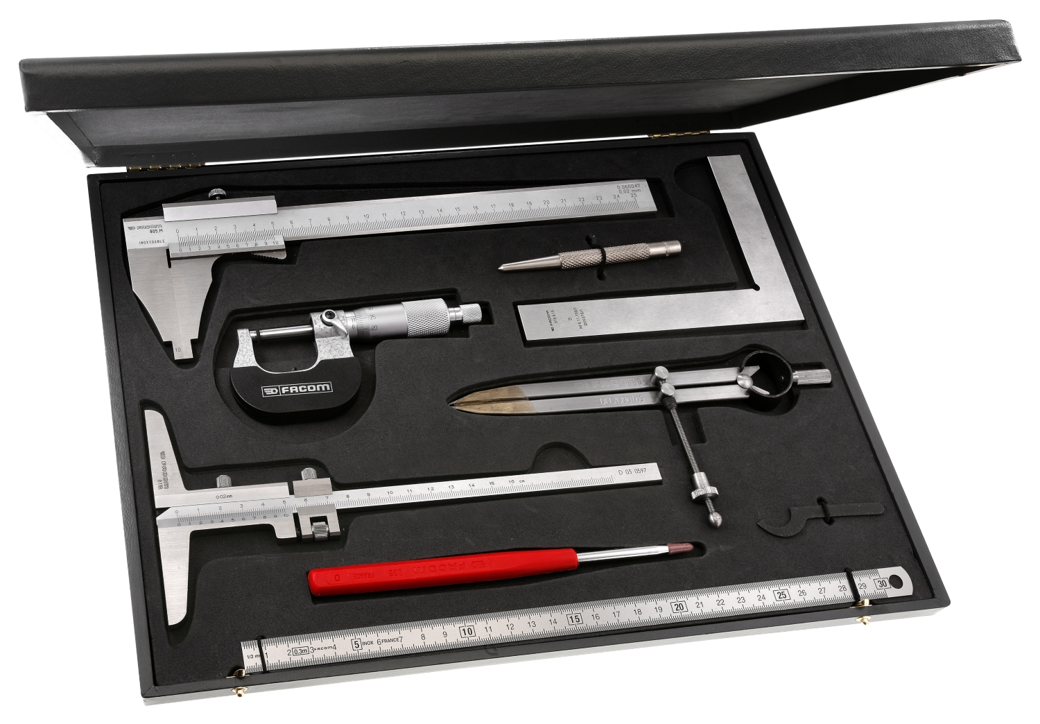 Coffret métrologie/contrôle 8 outils 809.J2 Facom