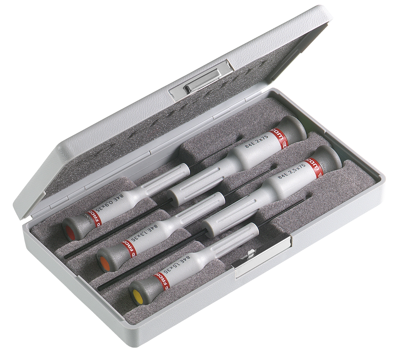 Coffret de 5 clés Micro Tech 6 pans mâles 84E.J1 Facom