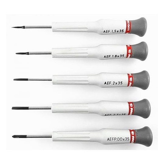 Ensemble de 5 tournevis Micro-Tech AEF.J1PB Facom