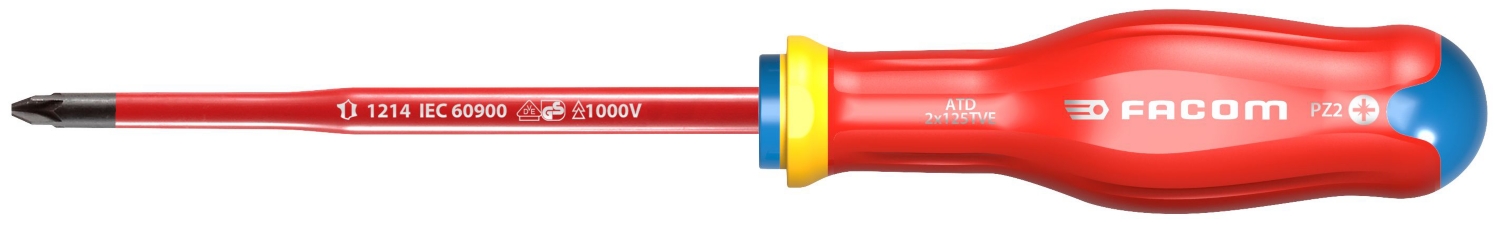 Tournevis Protwist Inox pour vis cruciforme Pozidriv isolé Facom