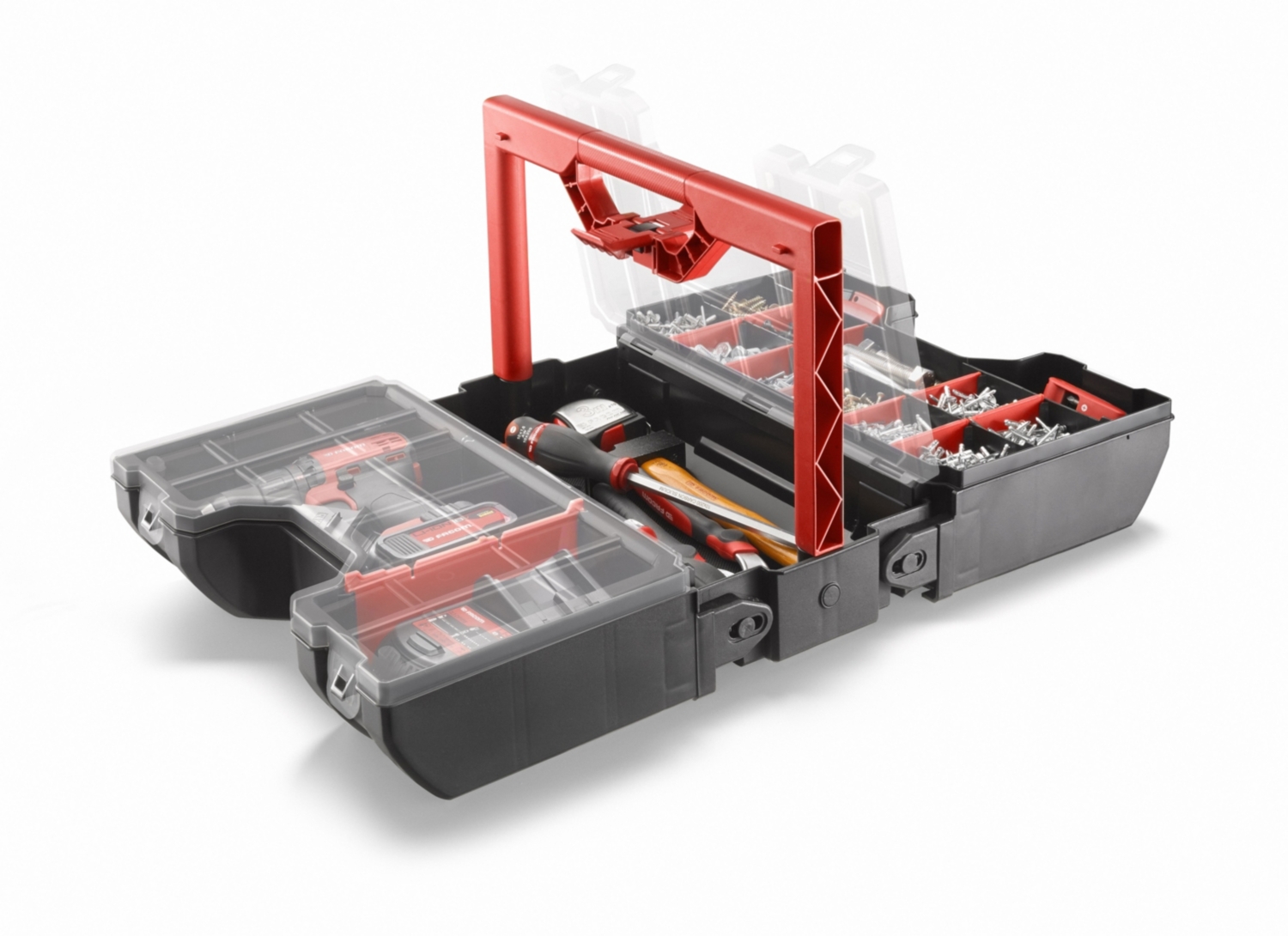 FACOM - Organisateur Plastique - BP.Z46APB - Boîte à Outils - Rangement des  Outils - Caisse à Outils Vide - Parois Amovibles - Pour Outils à Main et