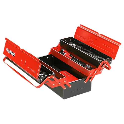 Boîte à outils métallique 5 cases Facom