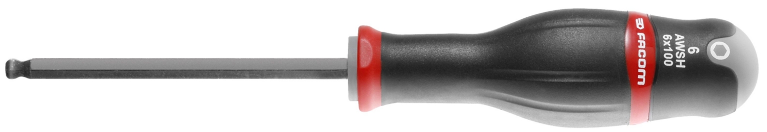 Tournevis Protwist tête sphérique 6 pans - AWSH Facom