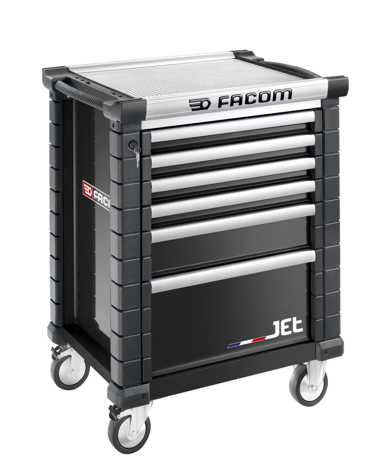 Facom- Servante mobile d'atelier à six modules FACOM rouge 101 outils-  51200010 – Kustom Store Motorcycles