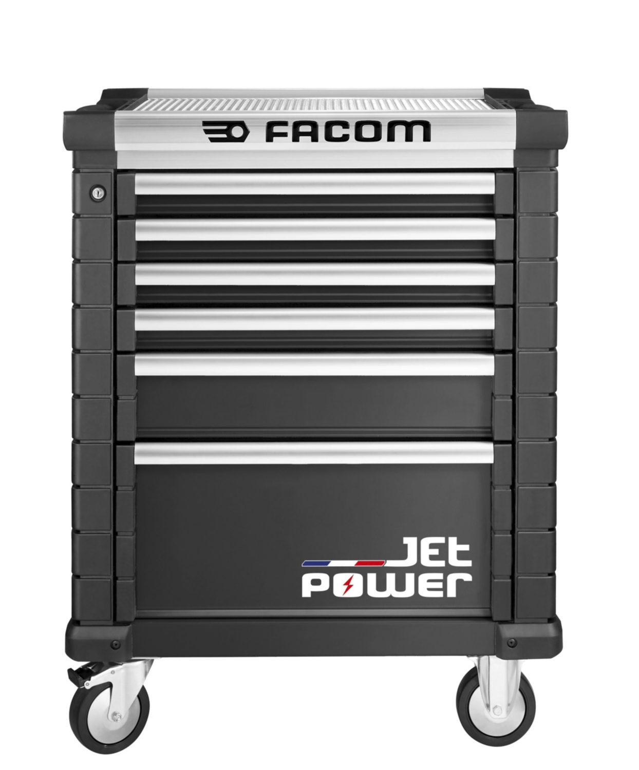 Servante avec tiroir énergisé JETM3 6 tiroirs noire JET.6NM3APOWERPF Facom