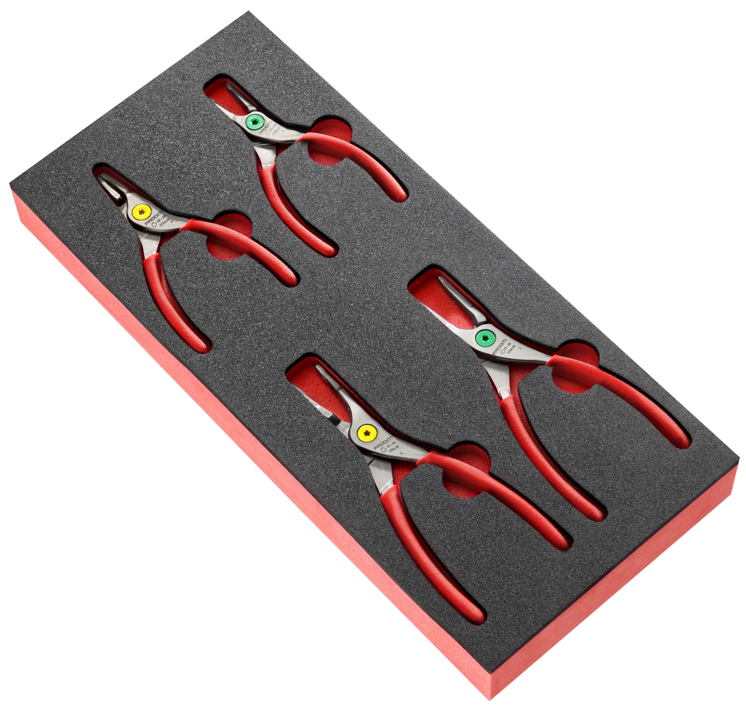  Module mousse 4 pinces pour circlip MODM.PCSNPB 