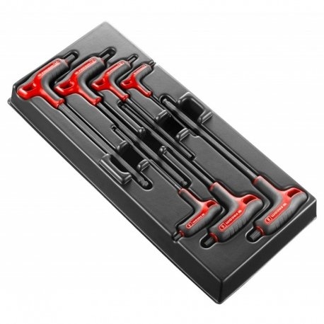  Module de 7 clés mâles en T 6 pans MOD.84TZSAPB 