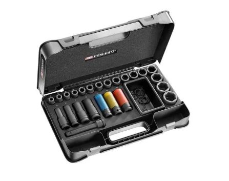  Coffret de douilles à chocs 24 pièces NS.550BPB 