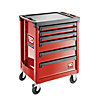 Servante ROLL 6 tiroirs - Coloris rouge + cadeau boîte à outils Facom