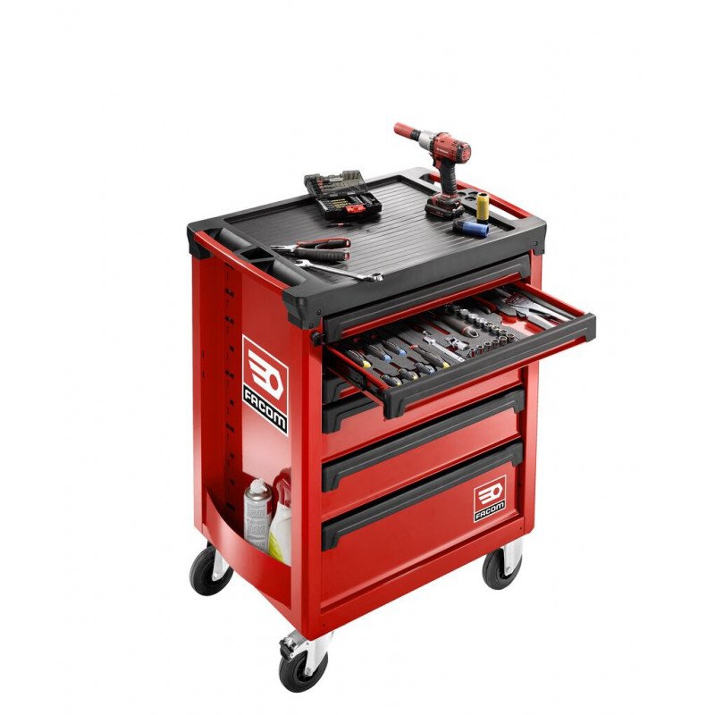 Servante ROLL 6 tiroirs - Coloris rouge ROLL.6M3APF Facom