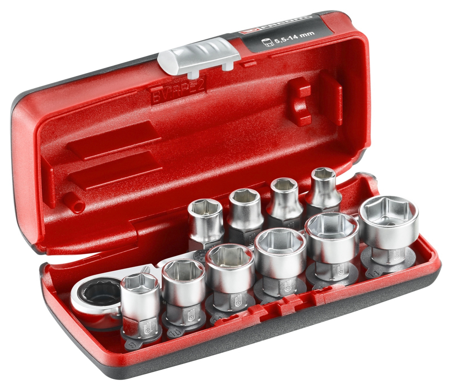  Coffret de douilles 1/4" et accessoires - De 5,5 à 14 mm RXPICOPB 