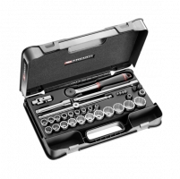 Coffret de 35 pièces douilles 1/2" 12 pans S.446ADP Facom
