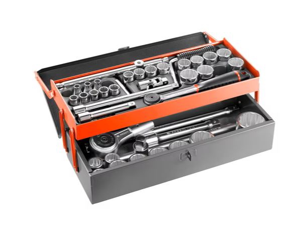 Coffret douilles 1/2" et 3/4" 12 pans de 3/8" à 2" SK.452U Facom