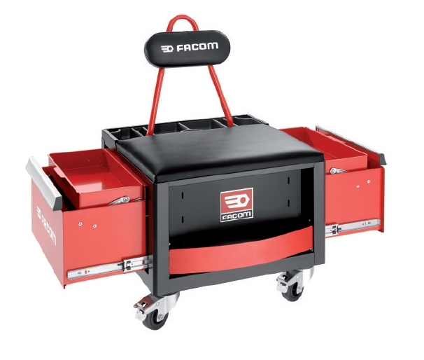 Poste de travail assis L 580 x l 540 x h 470 mm TCS-P1PF Facom