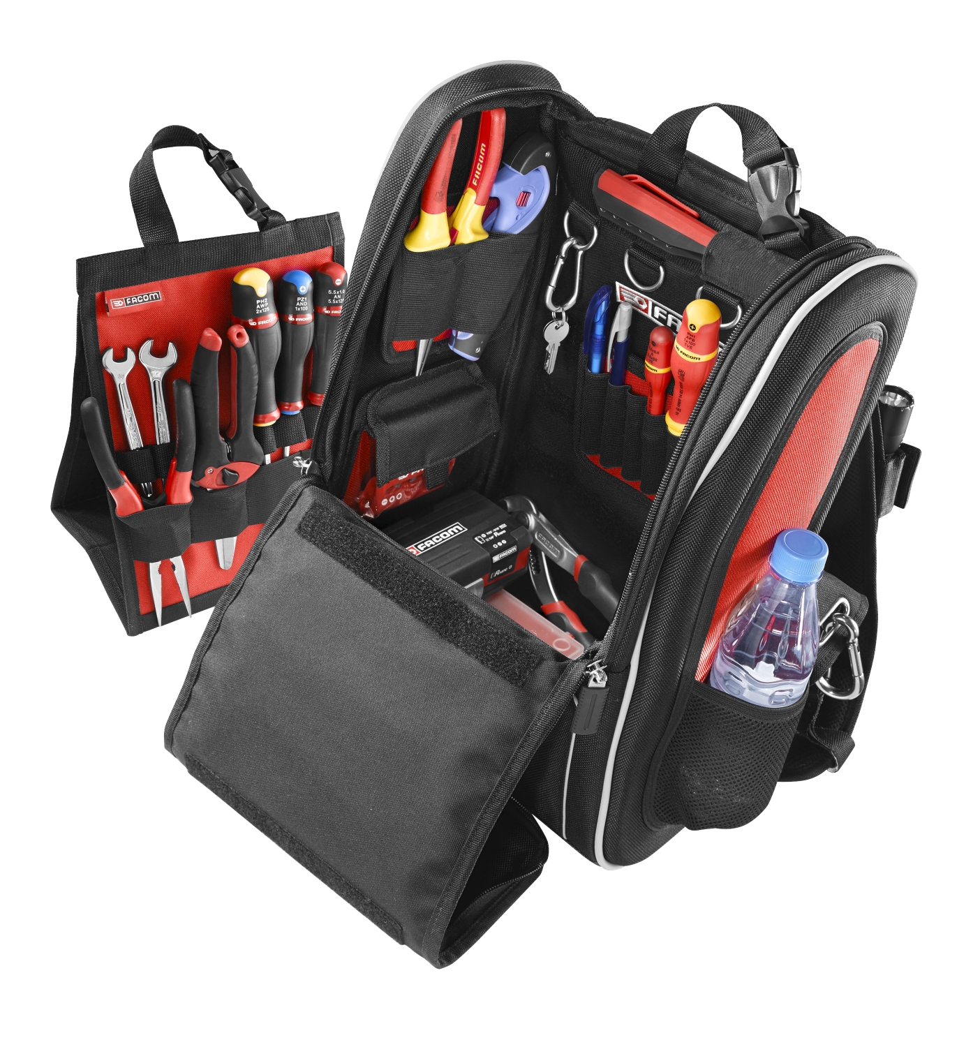 Sac à dos textile compact et modulaire BS.MCBPB Facom