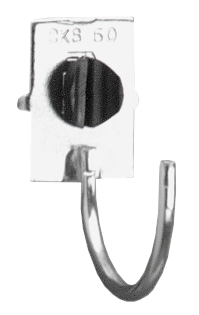  Crochet individuel pour clés plates - 25 mm 