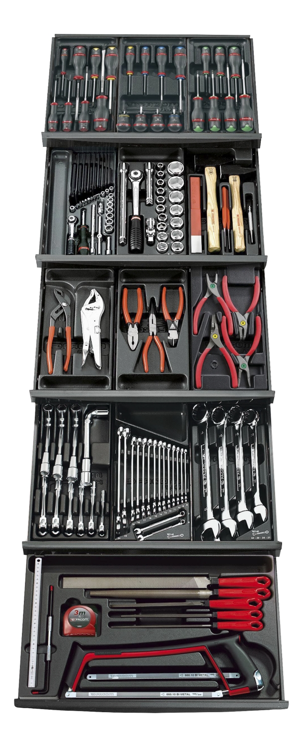 Composition 143 outils CM.143PF Facom
