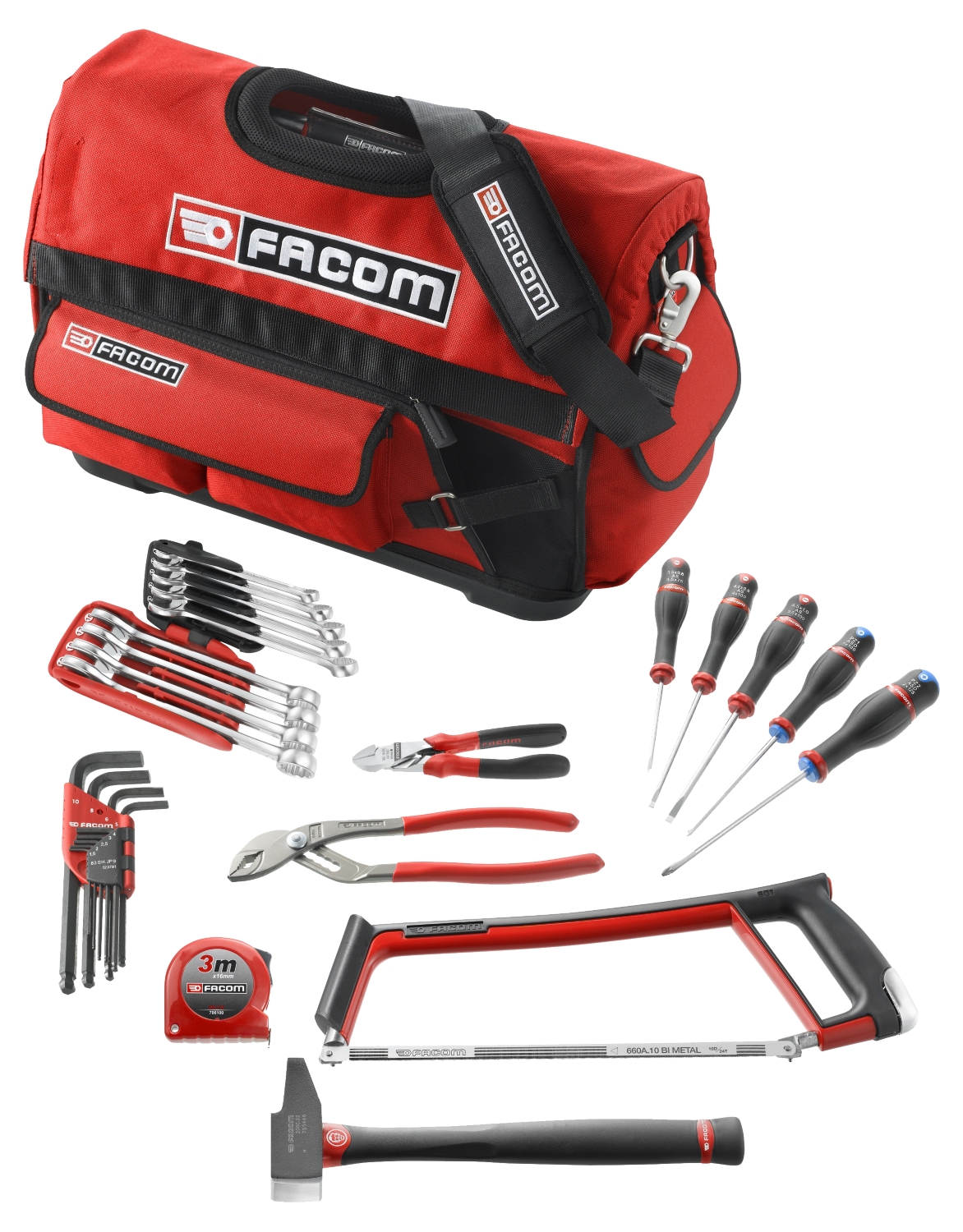 Composition 29 outils Probag Facom