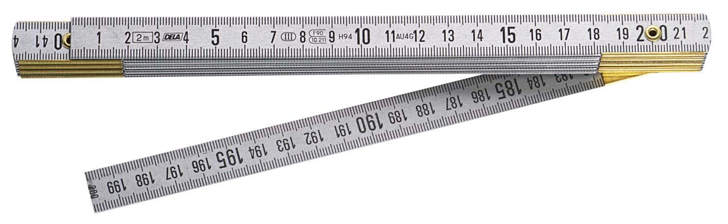Mesure courte pliante Duralumin 2m DELA.626.00 Facom