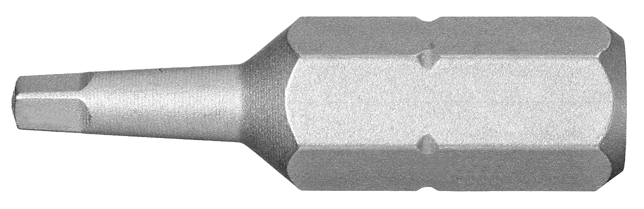  Embouts de vissage Carré Robertson 1/4" 25 mm série 1 